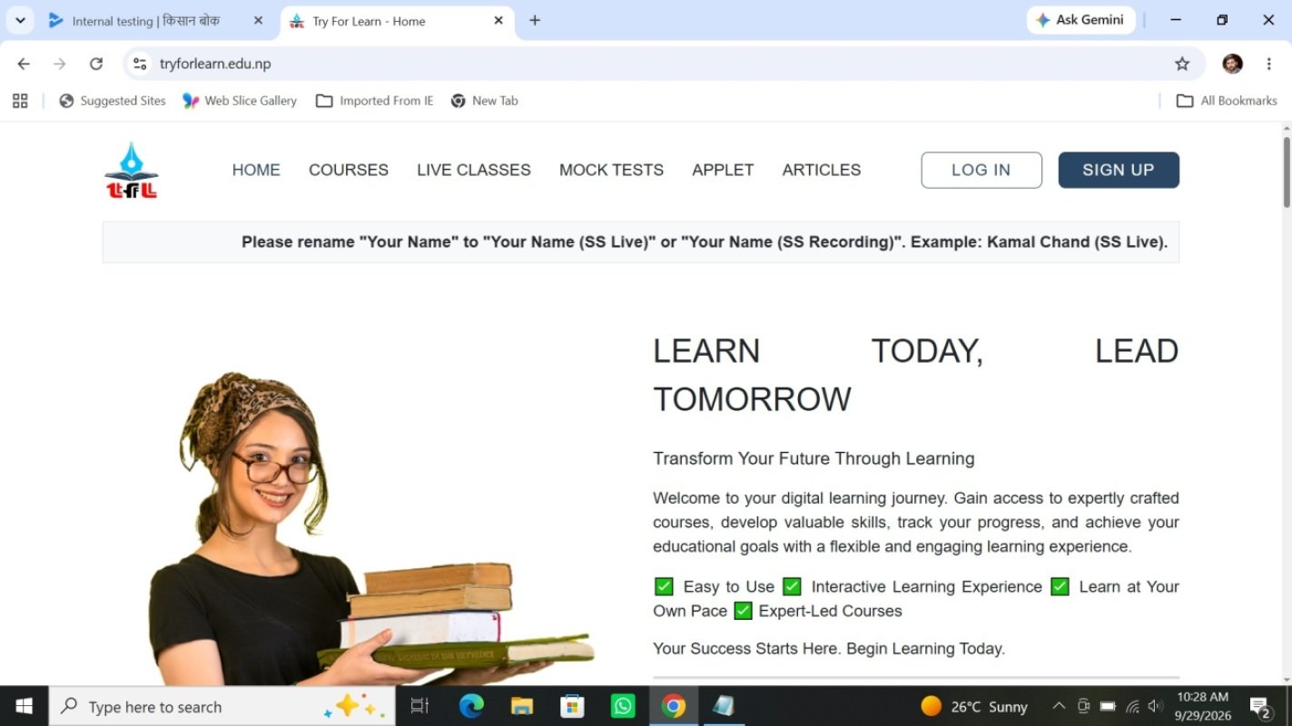 tryforlearn.edu.np